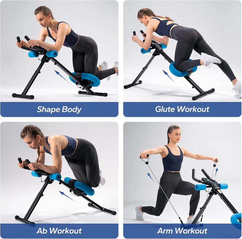 InnoTradeTech™ Foldable Ab Machine Full Body Workout