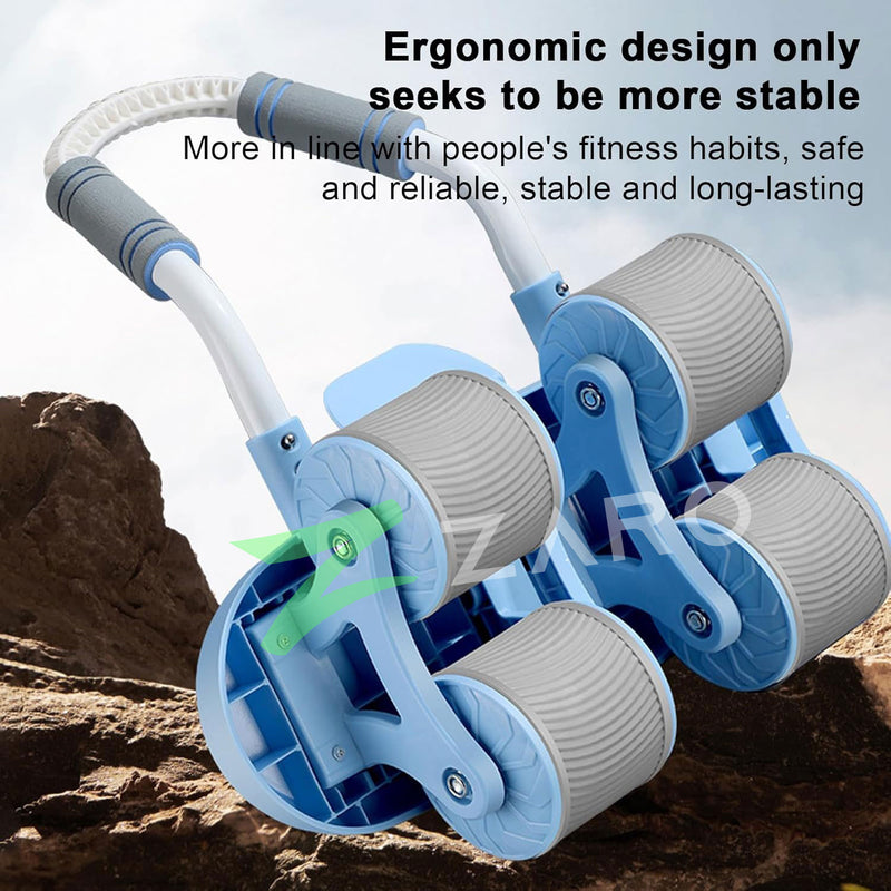 FATBURN Abdominal Exercise Roller With Elbow Support