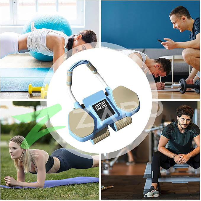FATBURN Abdominal Exercise Roller With Elbow Support
