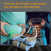 FATBURN Abdominal Exercise Roller With Elbow Support