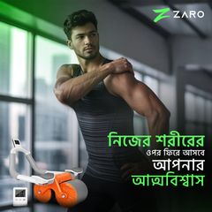 FATBURN Abdominal Exercise Roller With Elbow Support