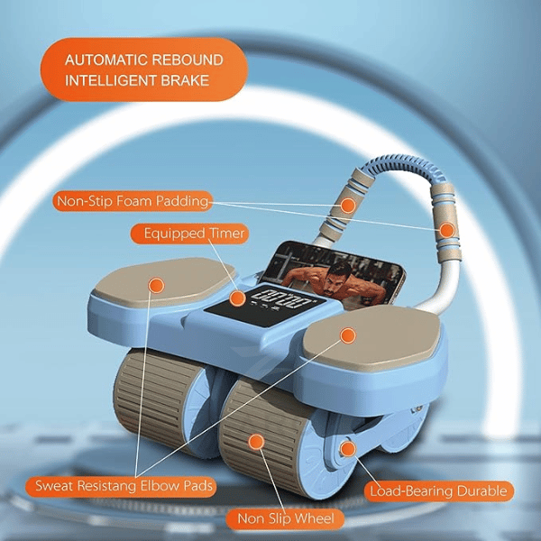 4-Wheel Fitness Roller এর মূল সুবিধা